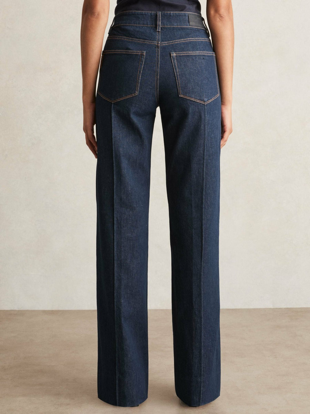 Paige Wide Leg Pintuck Jeans Anais Blue | Womens