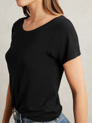 Short Sleeve T-Shirt Black | Womens