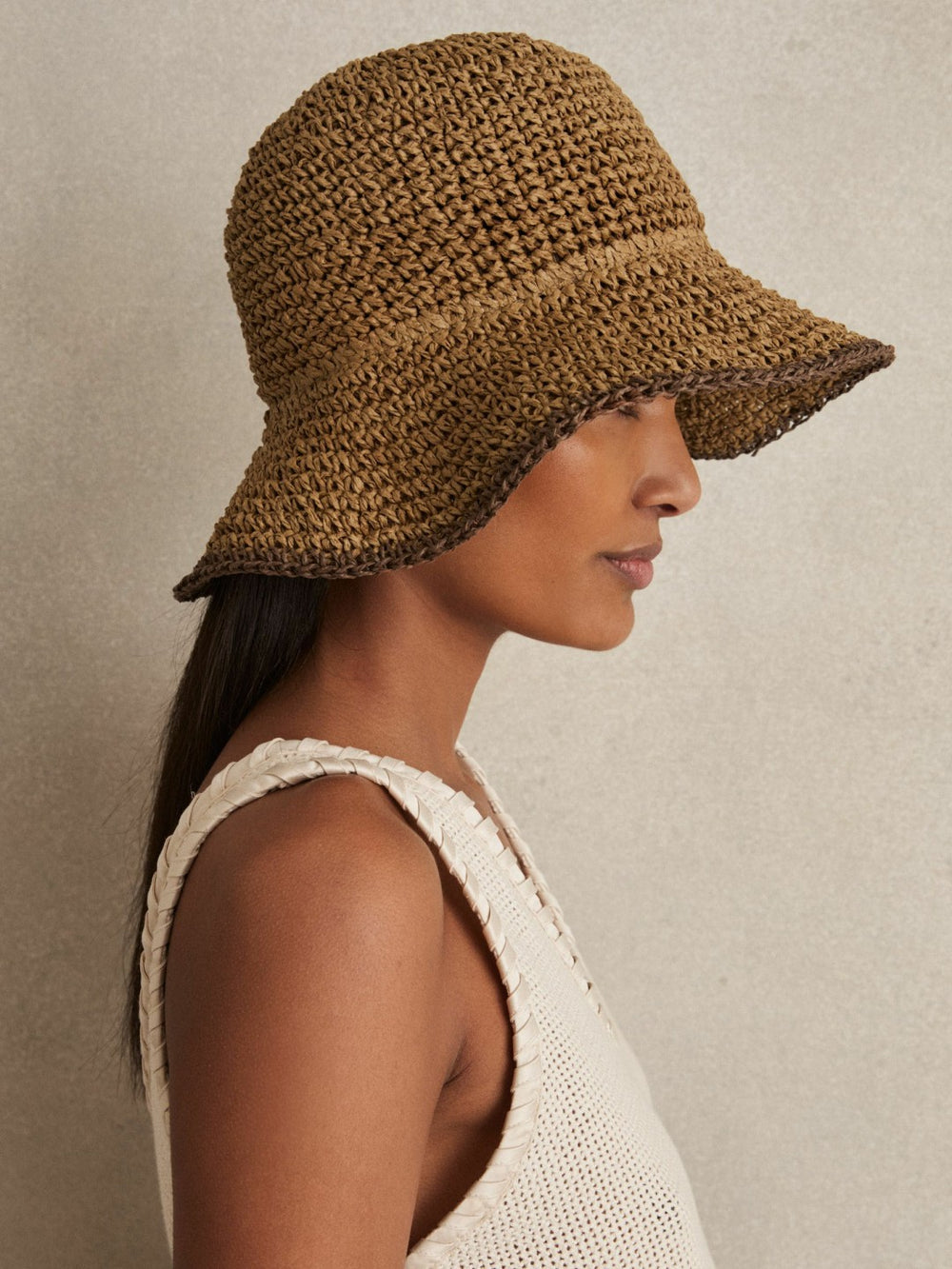 Straw Sun Hat Tan | Womens
