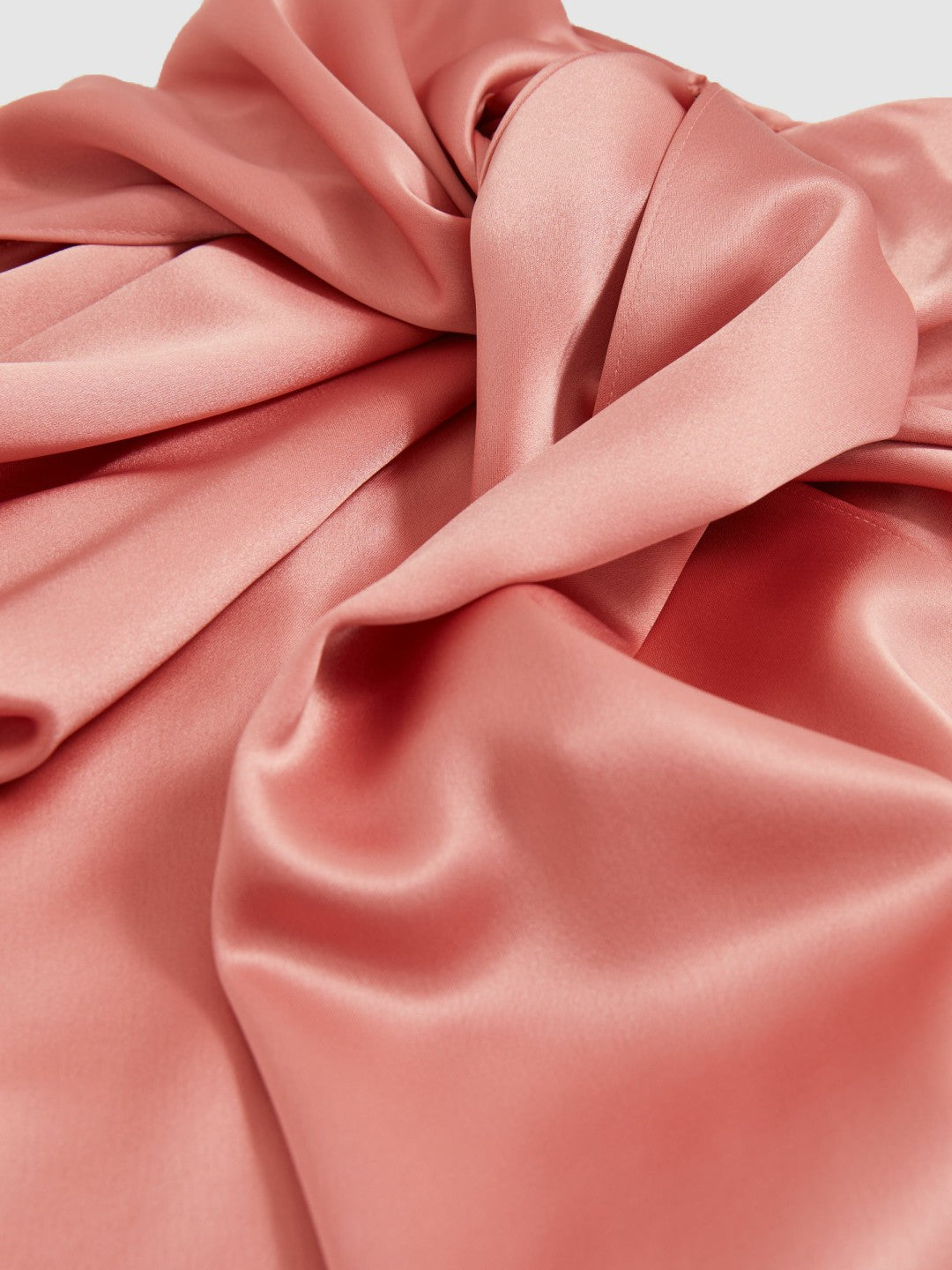 Satin Cape Maxi Dress Pink | Womens