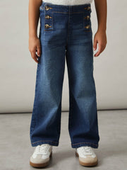 Straight-Leg Sailor Jeans Blue | Children
