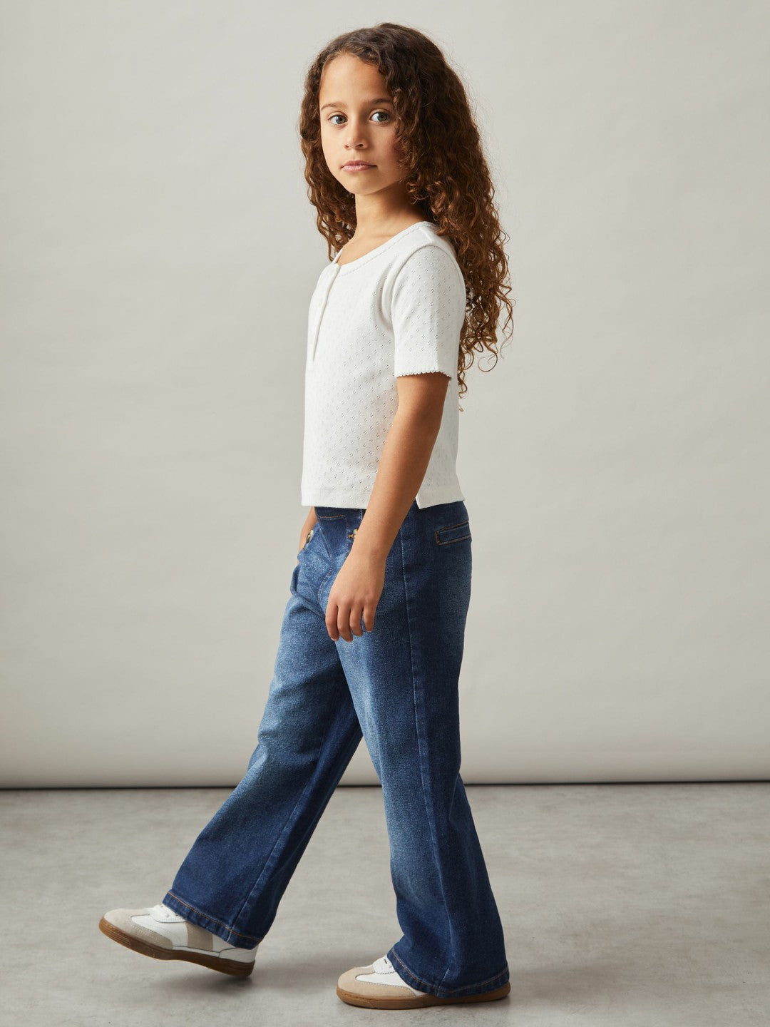 Straight-Leg Sailor Jeans Blue | Children