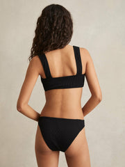 Ribbed Bikini Bottoms Black | Womens
