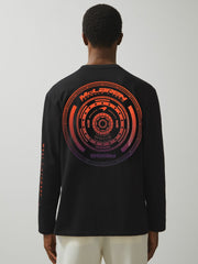 Unisex Fit McLaren F1 Team Tyre-Print T-Shirt Black | Mens