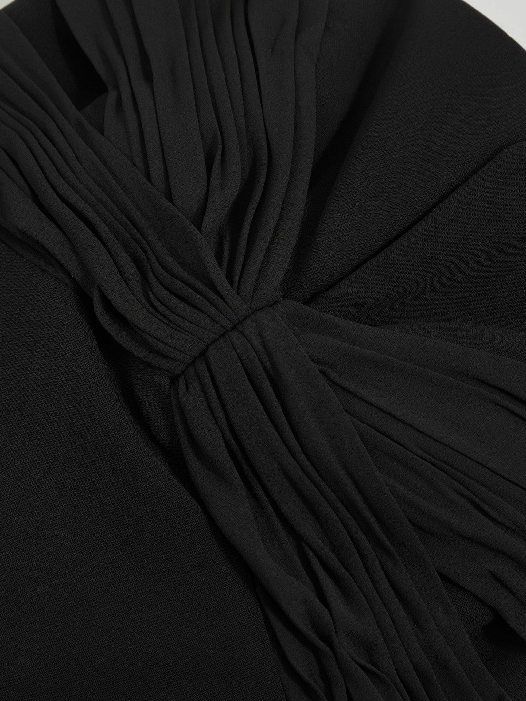 Halston Strapless Crepe Midi Dress Black | Womens