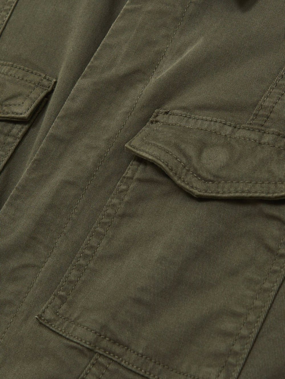 Good American Cotton Twill Jumpsuit with Stretch Khaki | Womens