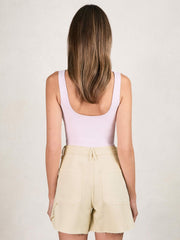 90S Long Shorts Ecru | Womens
