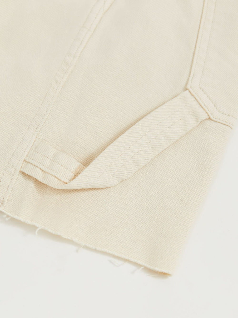 90S Long Shorts Ecru | Womens
