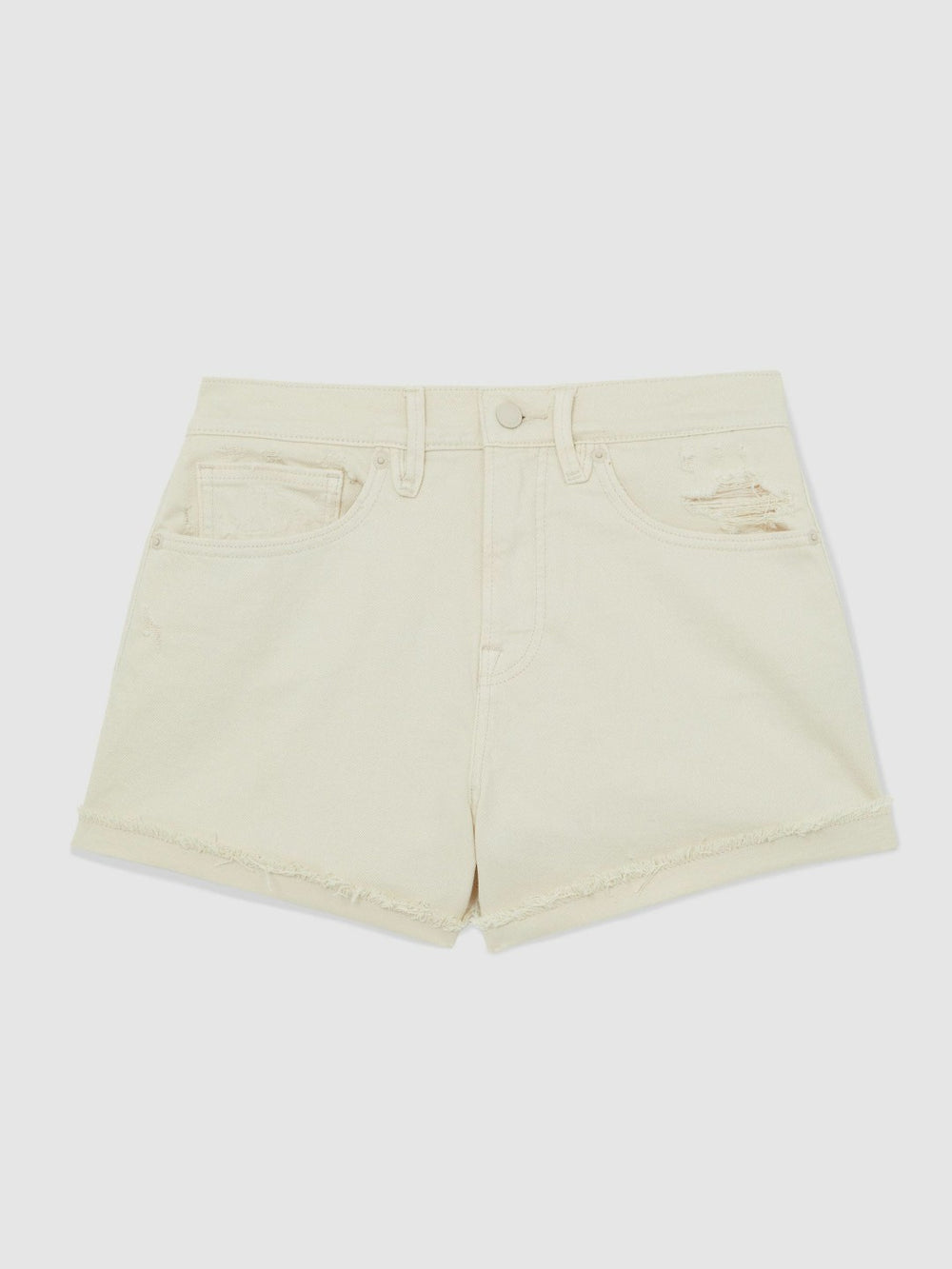 90S Shorts Ecru | Womens