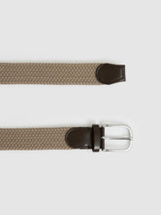 Basket Weave Belt Stone | Mens
