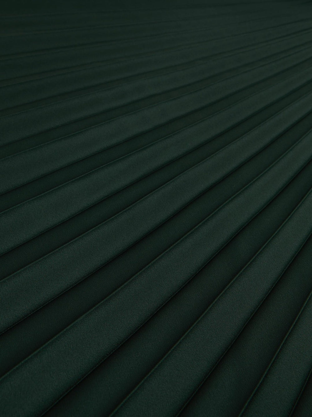Pleated Midi Skirt Dark Green | Womens