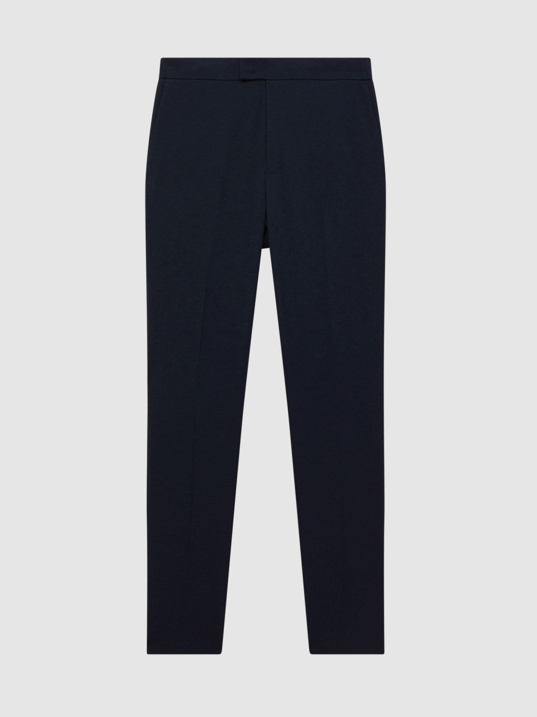 Slim-Fit Internal-Drawstring Trousers Navy | Mens