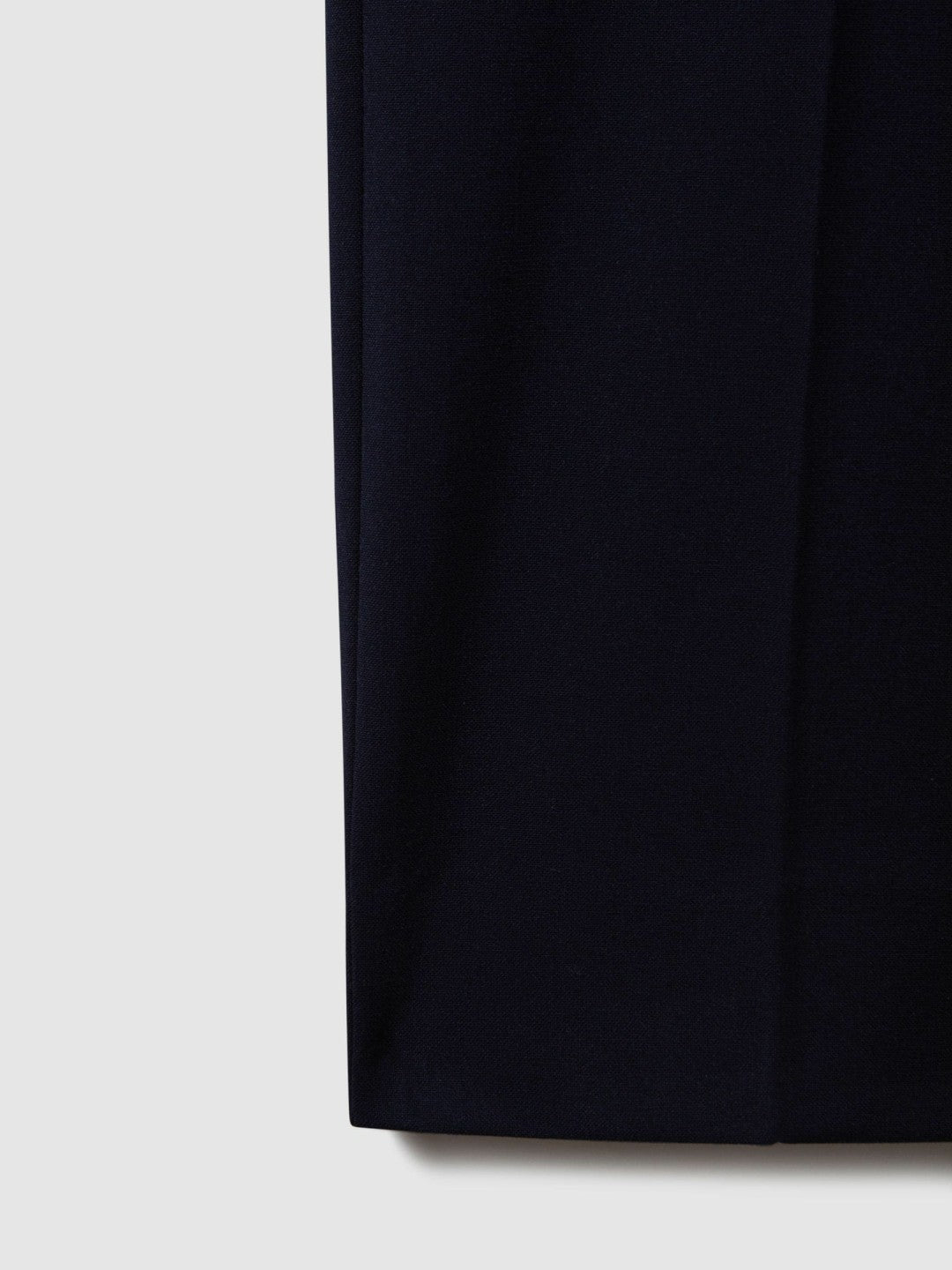 Slim-Fit Internal-Drawstring Trousers Navy | Mens