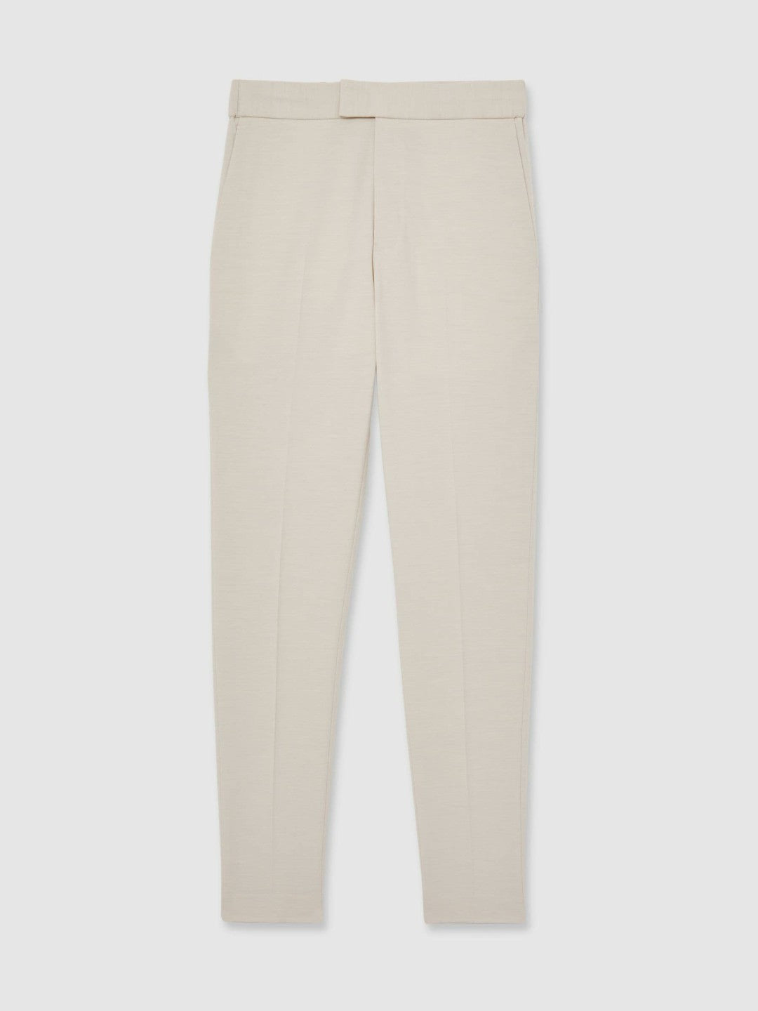 Slim-Fit Internal-Drawstring Trousers Stone | Mens