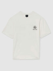 | Ché Cotton Palm-Tree T-Shirt White | Mens
