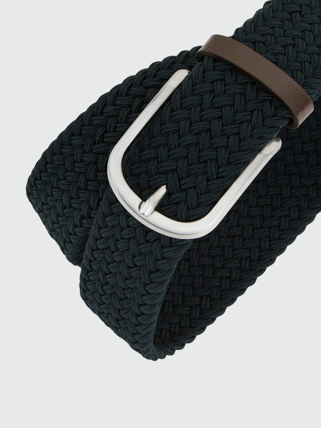 Basket Weave Belt Navy | Mens