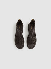 Leather Gladiator Sandals Chocolate | Womens