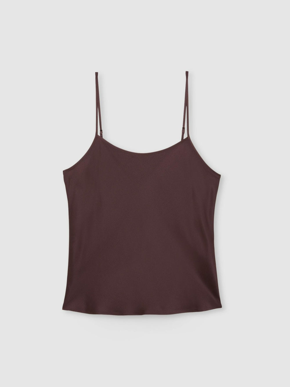 Silk Cami Top Burgundy | Womens
