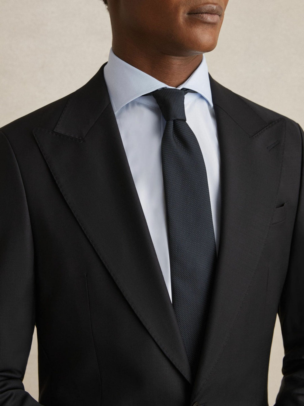 Slim Fit Slim-Fit Cotton Double-Cuff Shirt Soft Blue | Mens