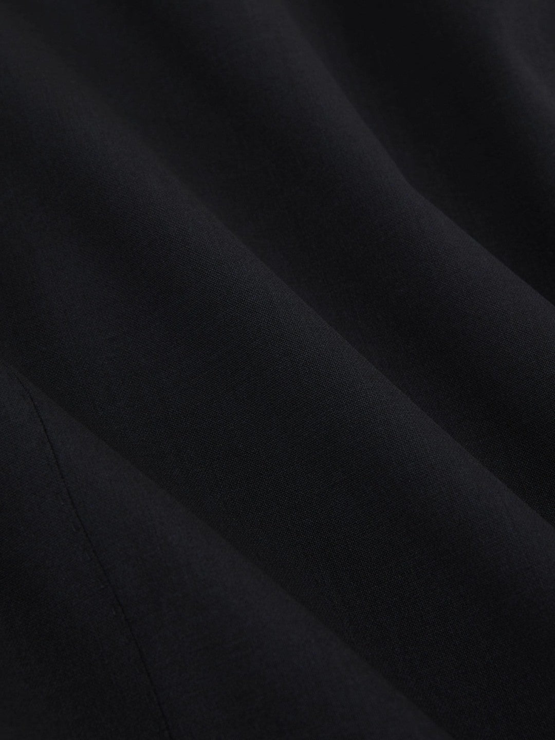 Wool-Blend Single-Breasted Suit Blazer Slim-Fit Navy | Mens