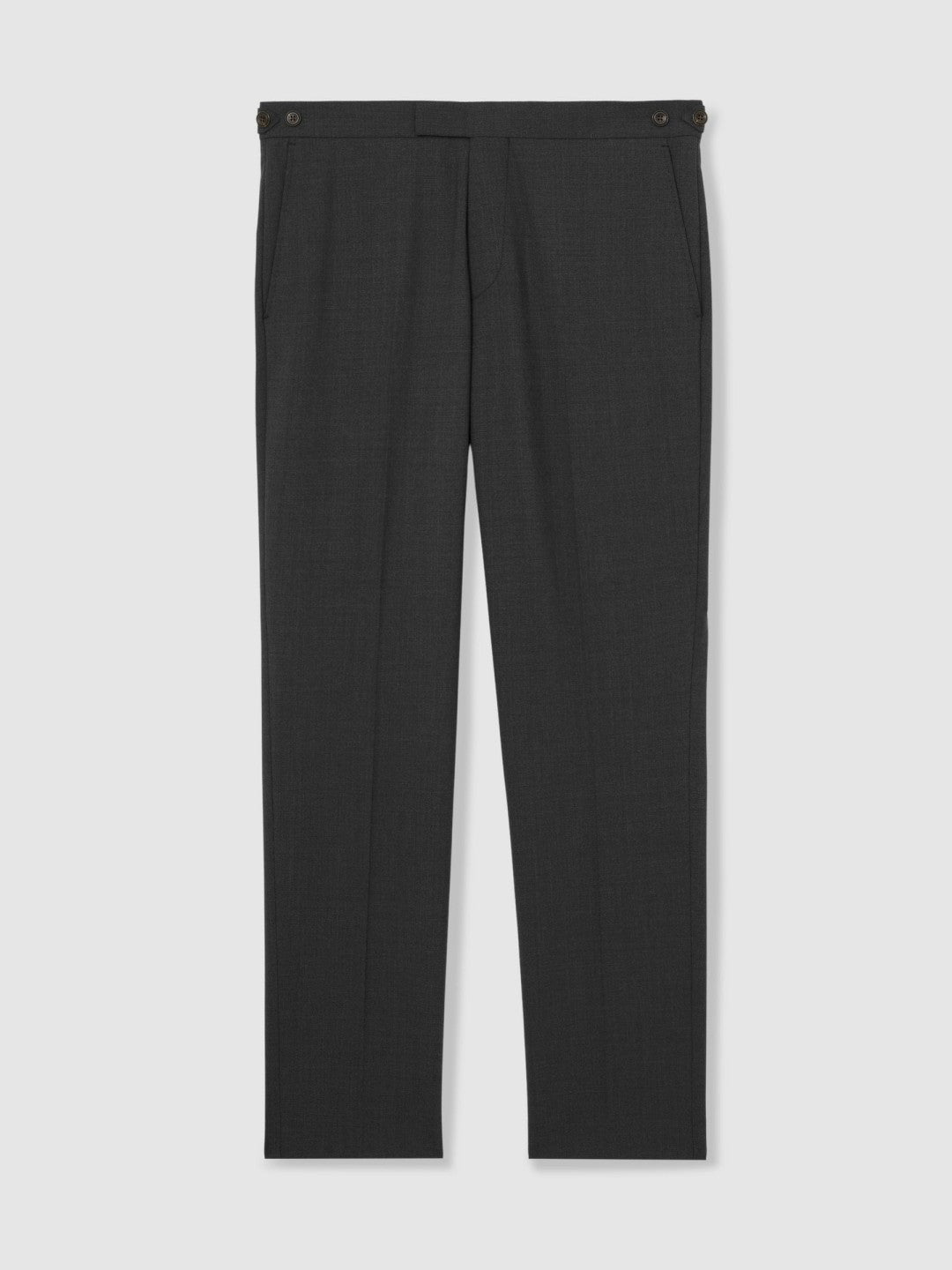Slim-Fit Wool-Blend Suit Trousers Grey | Mens