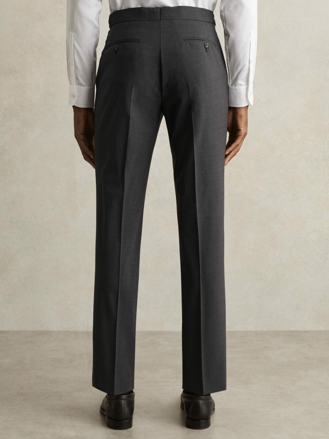 Slim-Fit Wool-Blend Suit Trousers Grey | Mens