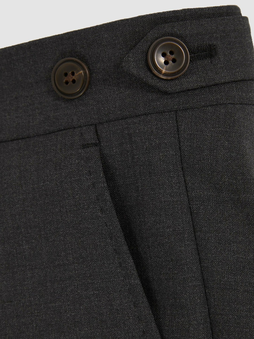 Slim-Fit Wool-Blend Suit Trousers Grey | Mens