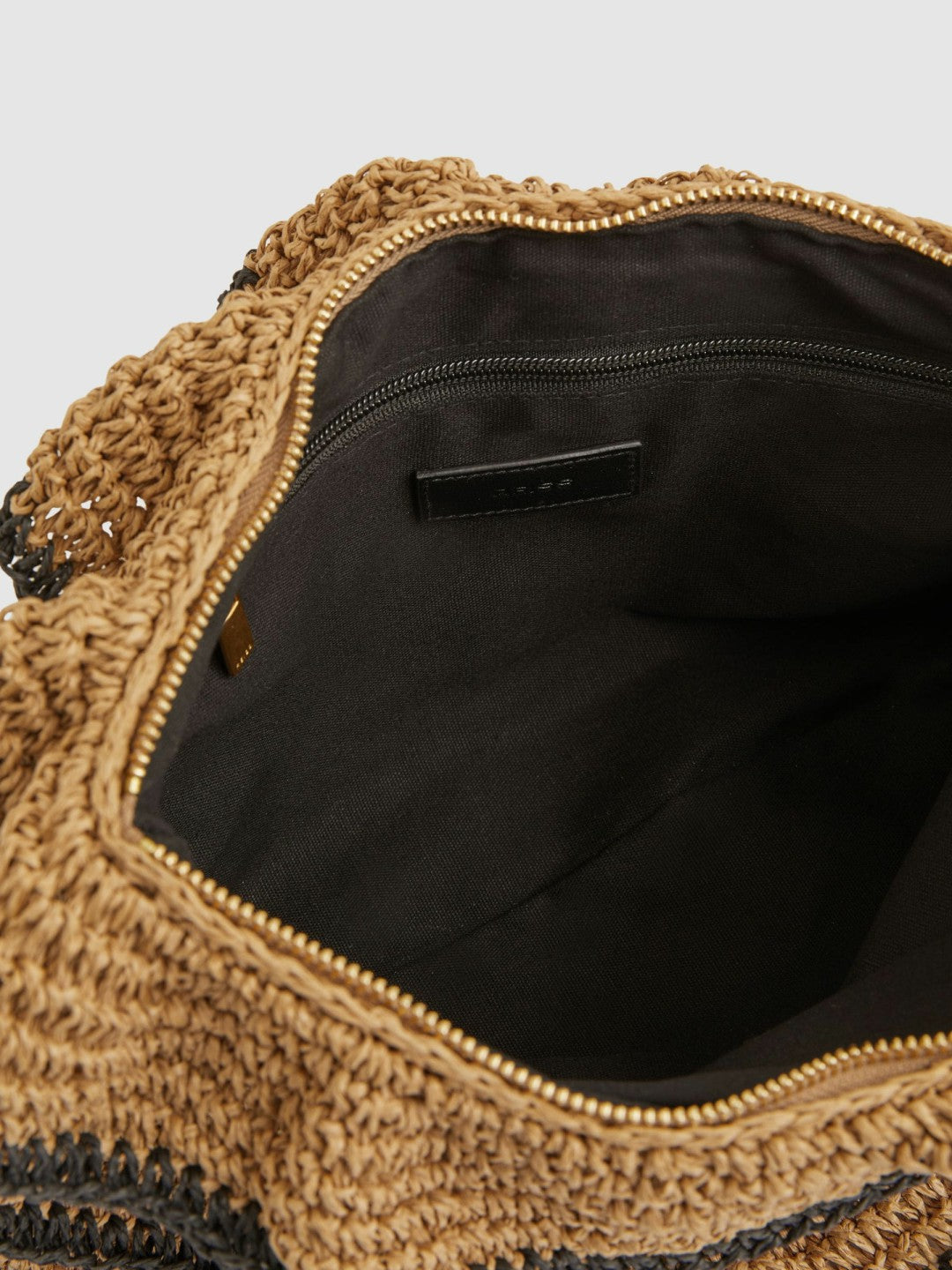 Raffia Ruffle Clutch Bag Natural | Womens