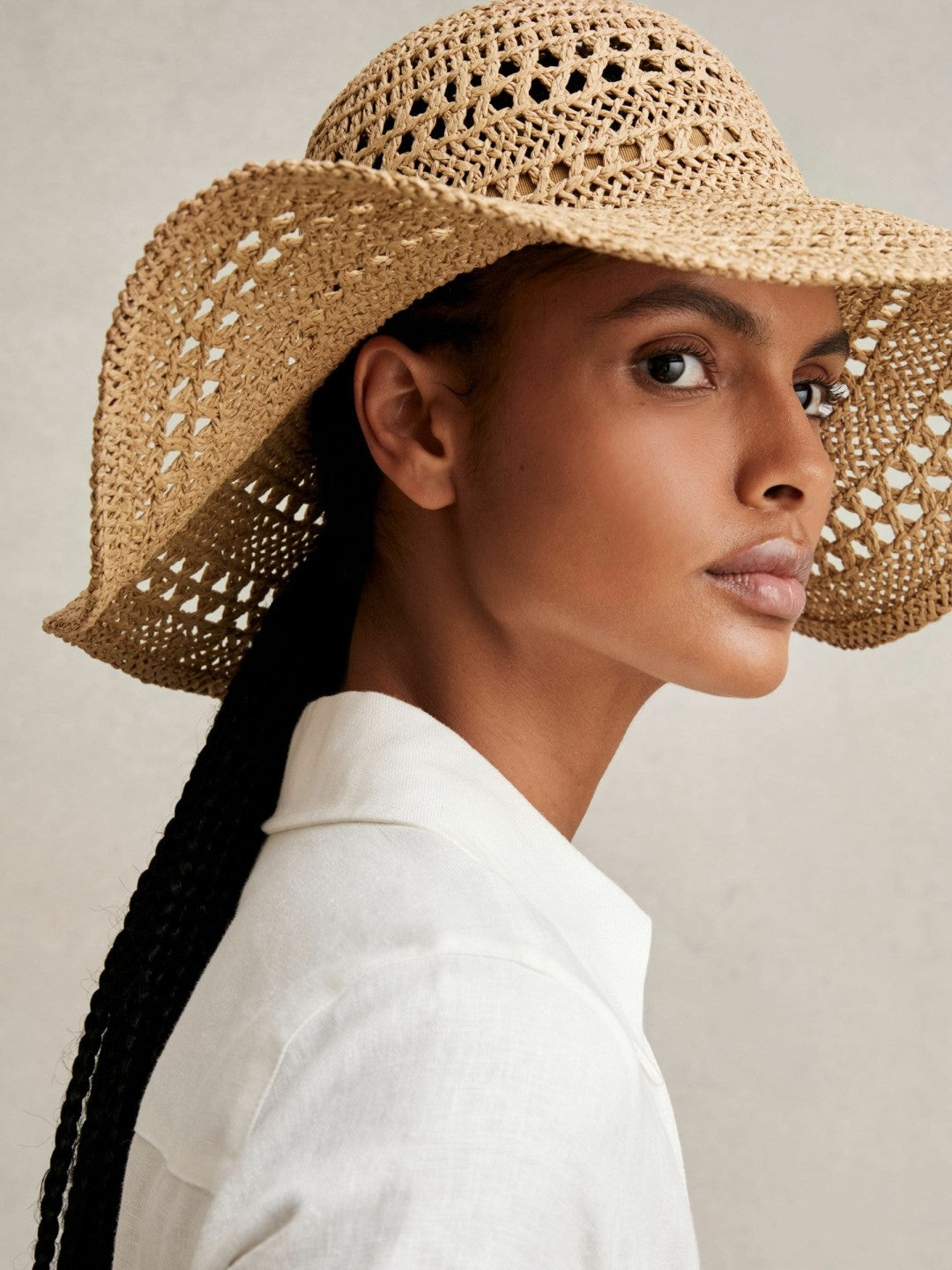 Straw Sun Hat Natural | Womens