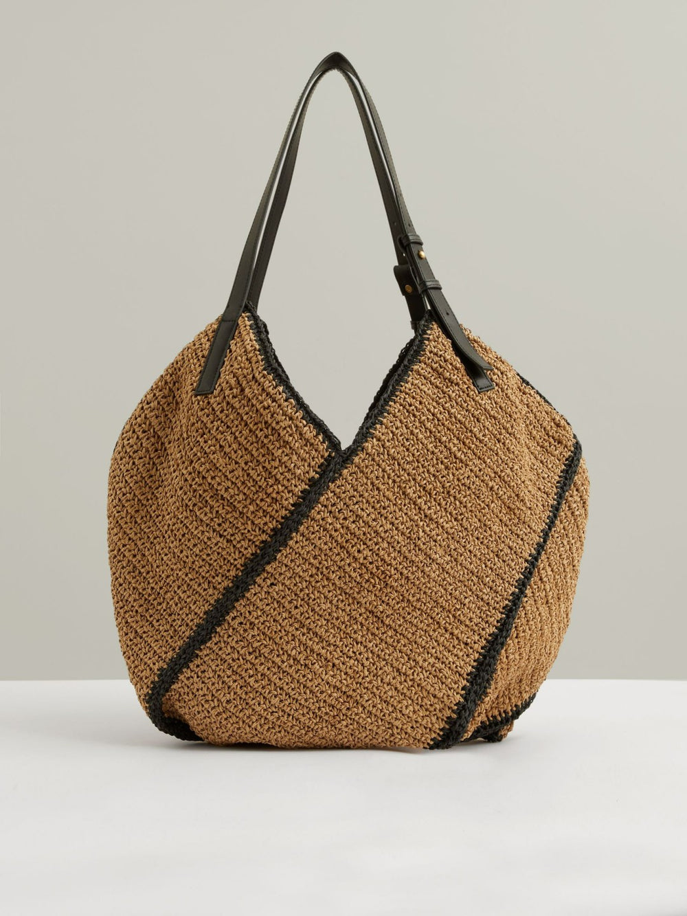 Raffia Ruffle Tote Bag Natural | Womens