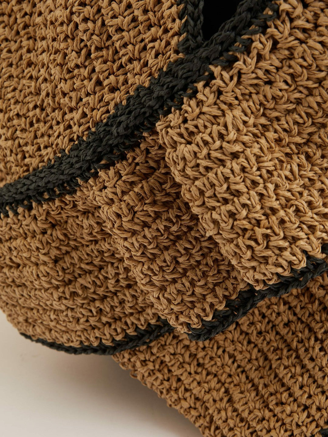 Raffia Ruffle Tote Bag Natural | Womens
