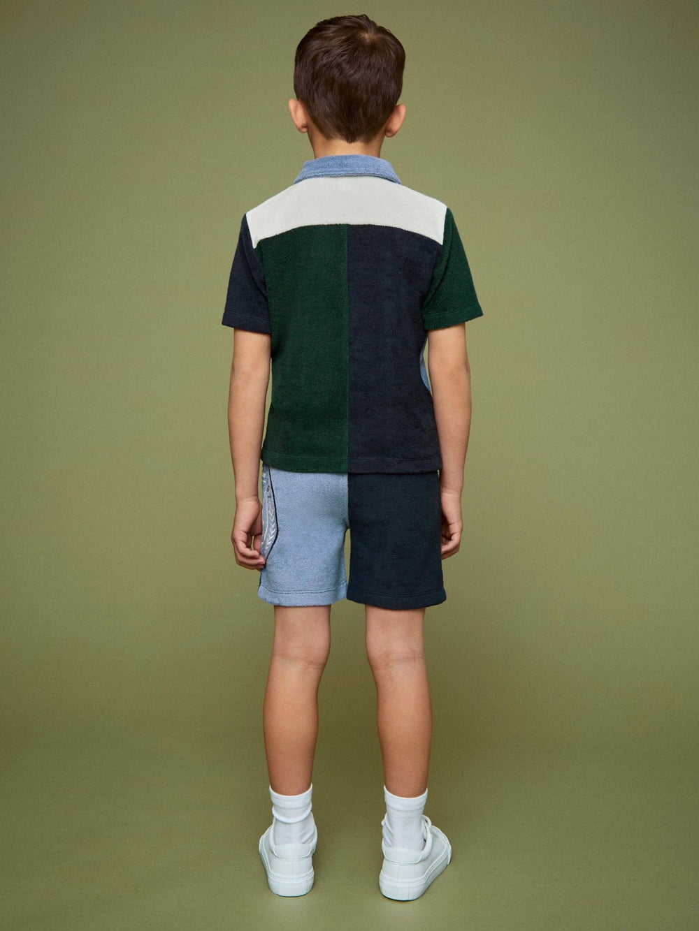 9-13 yrs SmileyWorld Towelling Shorts Blue | Children