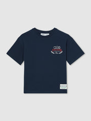 3-9 yrs SmileyWorld Oversize T-Shirt Navy | Children