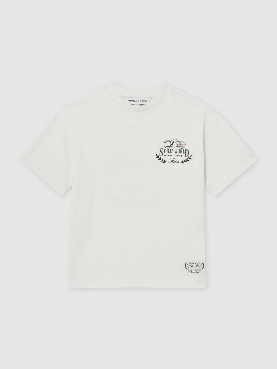 3-9 yrs SmileyWorld Oversize T-Shirt White | Children