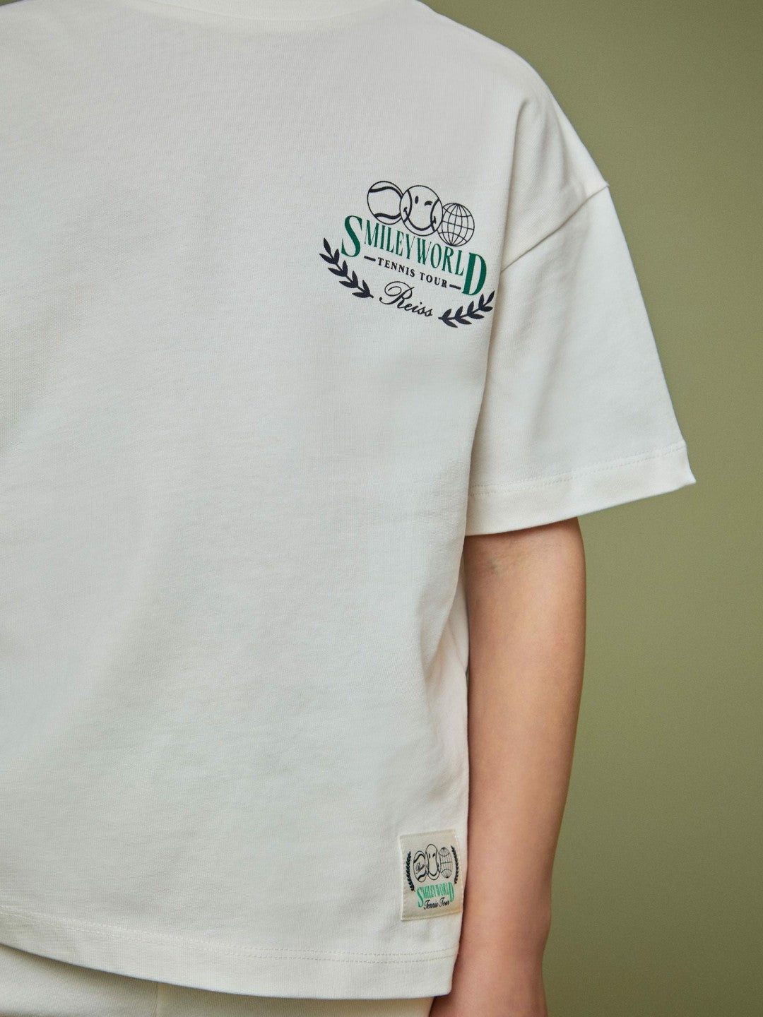 3-9 yrs SmileyWorld Oversize T-Shirt White | Children