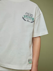 3-9 yrs SmileyWorld Oversize T-Shirt White | Children