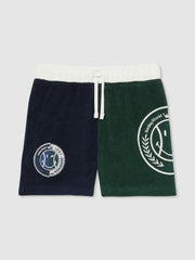 3-9 yrs SmileyWorld Towelling Shorts Blue | Children