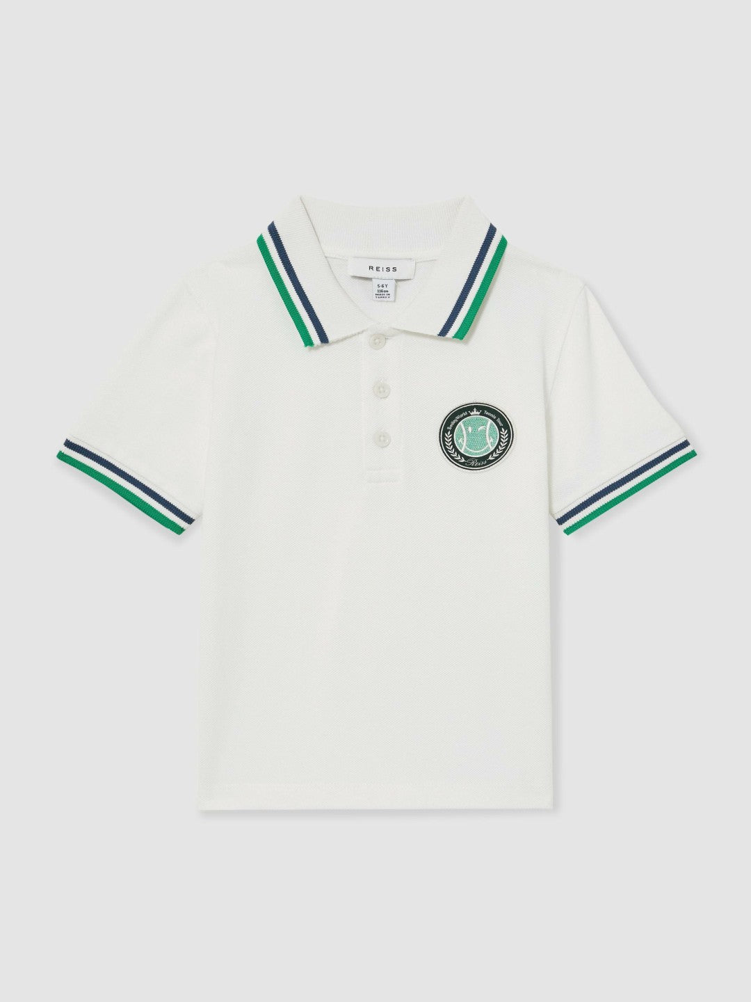 9-13 yrs SmileyWorld Piqué Polo Shirt White | Children