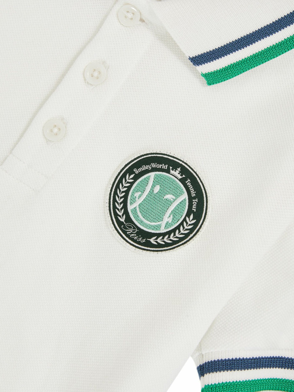 9-13 yrs SmileyWorld Piqué Polo Shirt White | Children