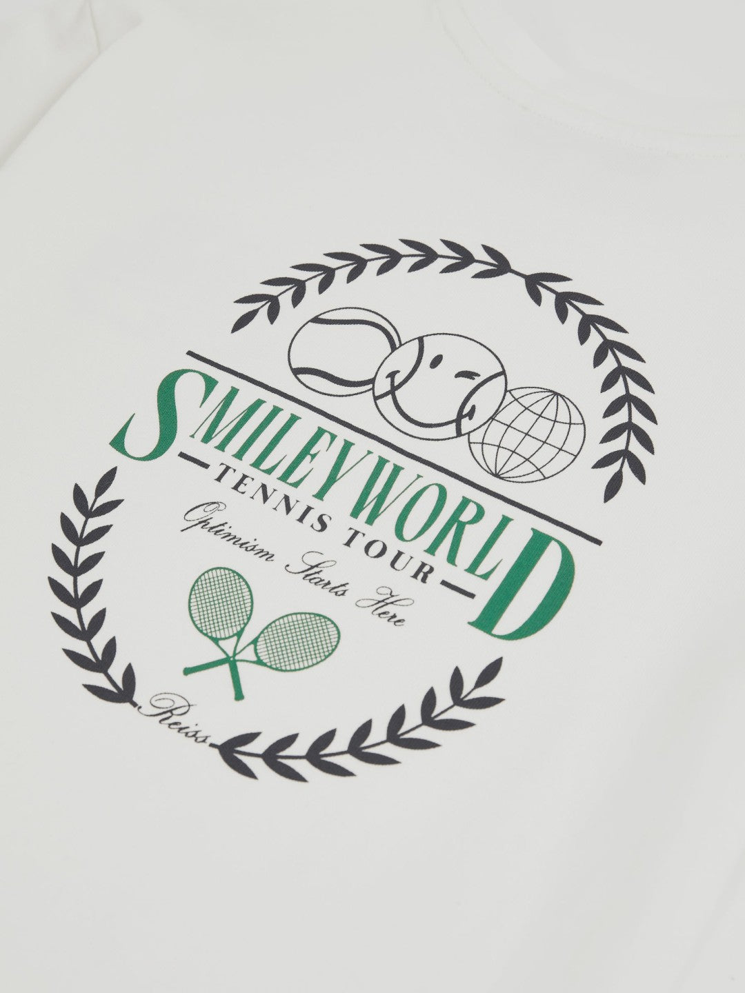 9-13 yrs SmileyWorld Oversize T-Shirt White | Children
