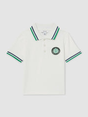 3-9 yrs SmileyWorld Piqué Polo Shirt White | Children