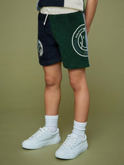 13-14 yrs SmileyWorld Towelling Shorts Blue | Children