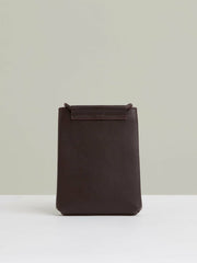 Leather Phone Holder Oxblood | Womens