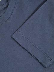 3-9 yrs Crew Neck T-Shirt Ocean Blue | Children