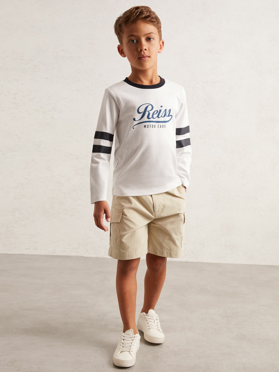 9-13 yrs Ripstop Cargo Shorts Light Stone | Children