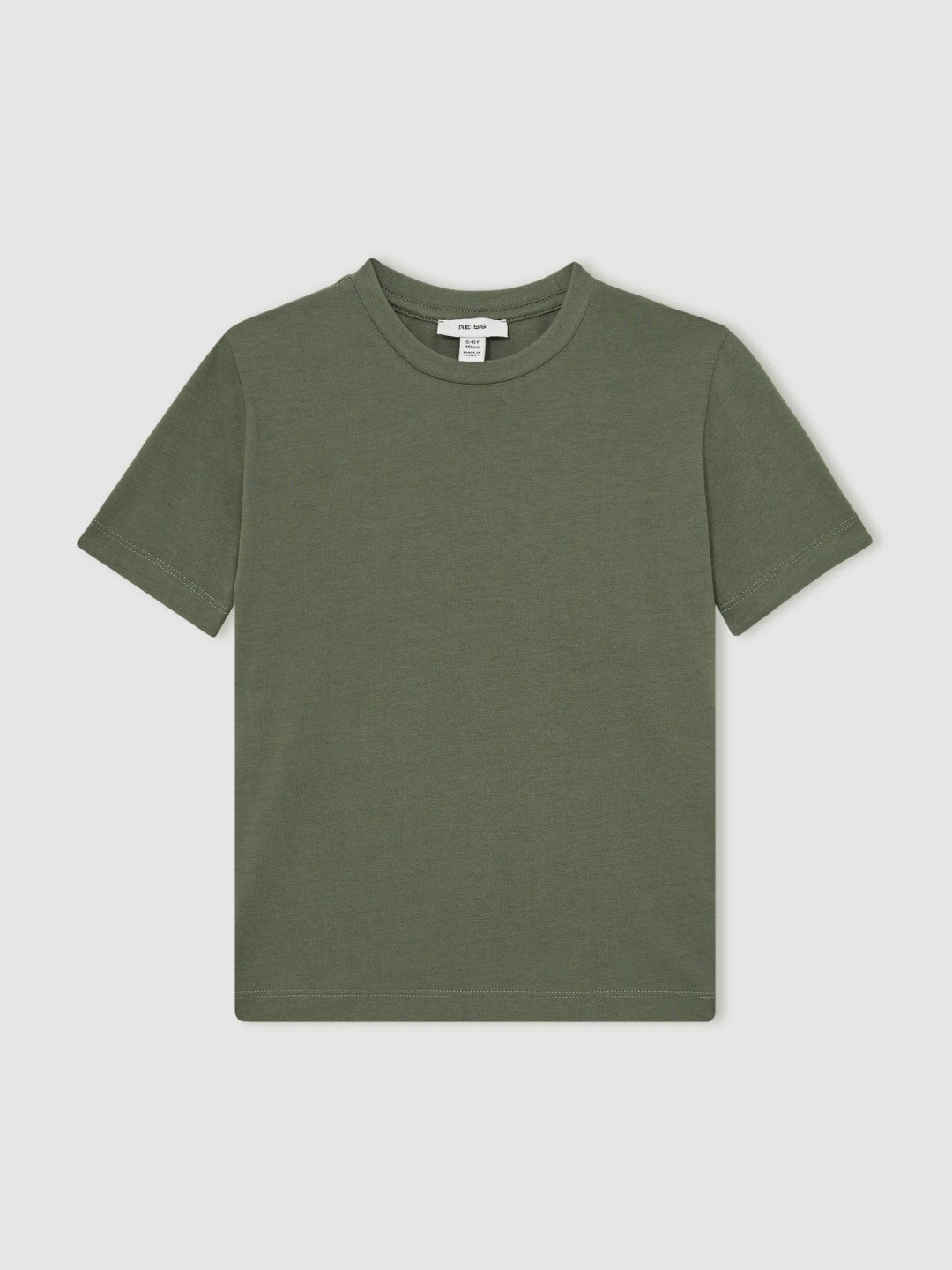 9-13 yrs Crew Neck T-Shirt Dark Sage | Children