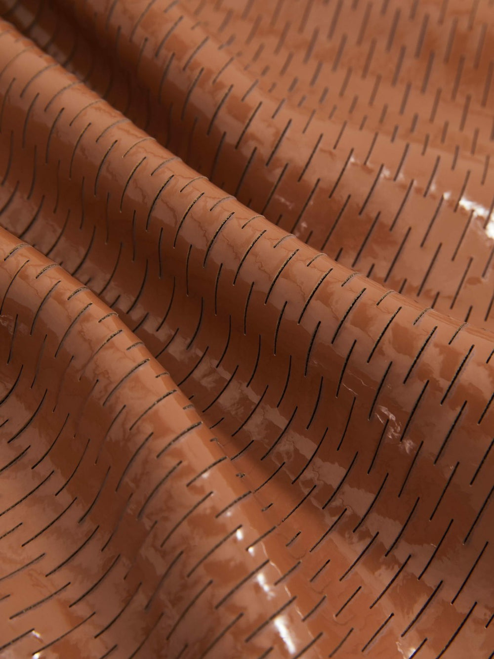 Atelier Laser-Cut Pencil Skirt Tan | Womens