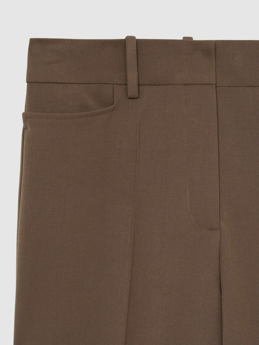 Petite Flared Suit Trousers Mink Neutral | Womens