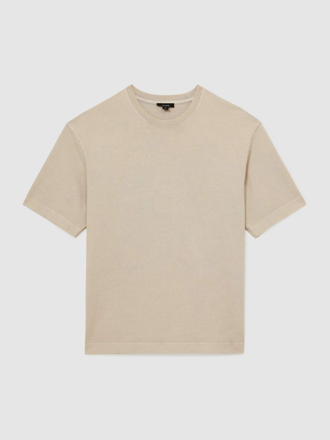 Cotton GarMenst-Dyed Oversize T-Shirt Oatmeal | Mens