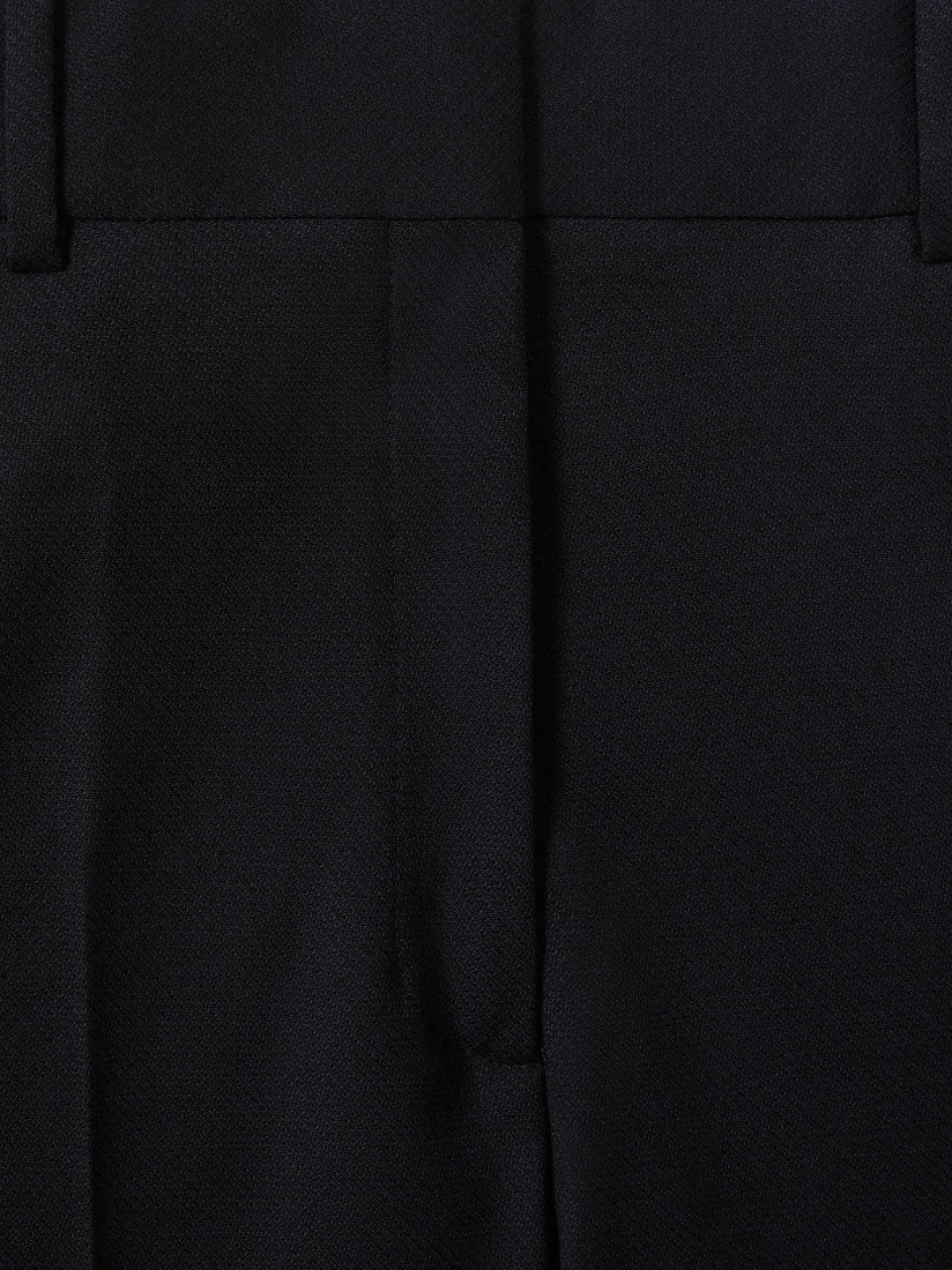 Petite Wool-Blend Wide-Leg Suit Trousers Navy | Womens